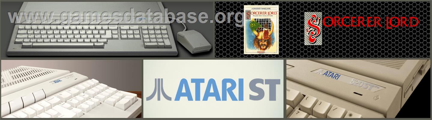 Sorcerer - Atari ST - Artwork - Marquee
