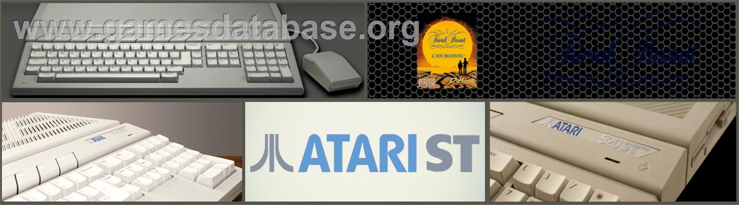 Trivial Pursuit: A New Beginning - Atari ST - Artwork - Marquee