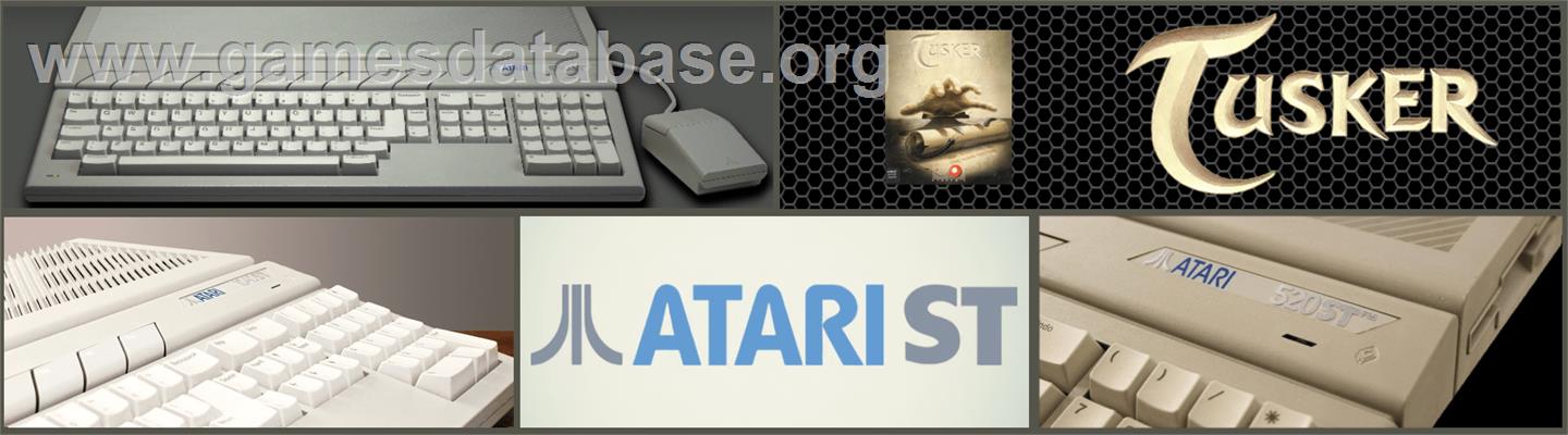 Tusker - Atari ST - Artwork - Marquee