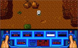 In game image of 5th Gear on the Atari ST.