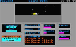 In game image of Academy: Tau Ceti 2 on the Atari ST.