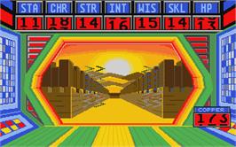 In game image of Alternate Reality: The City on the Atari ST.