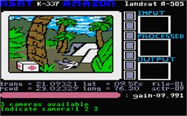 In game image of Amazon on the Atari ST.