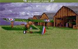 In game image of Ancient Art of War in the Skies on the Atari ST.
