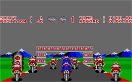 In game image of Angel Nieto Pole 500 on the Atari ST.