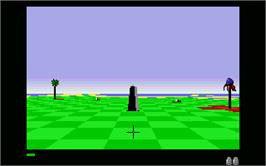 In game image of Archipelagos on the Atari ST.