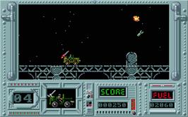 In game image of Army Moves on the Atari ST.