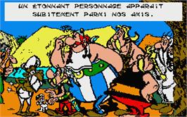 In game image of Asterix and the Magic Carpet on the Atari ST.