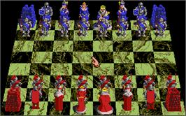 In game image of Battle Chess on the Atari ST.