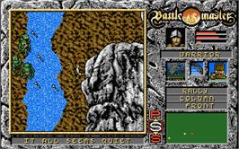 In game image of Battle Master on the Atari ST.