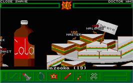 In game image of Battle Stations on the Atari ST.