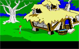 In game image of Black Cauldron on the Atari ST.