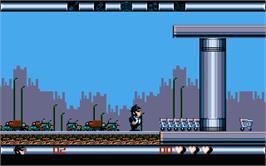In game image of Blues Brothers on the Atari ST.