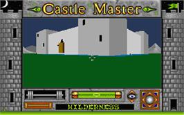 In game image of Castle Master on the Atari ST.