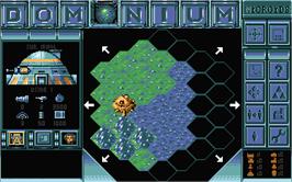 In game image of Continuum on the Atari ST.