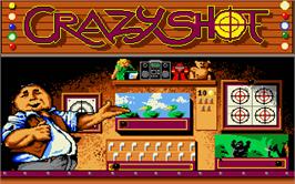 In game image of Crazy Shot on the Atari ST.