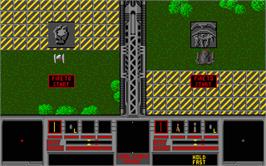 In game image of Cyber Empires on the Atari ST.