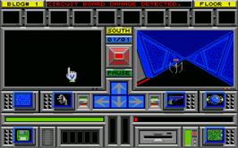 In game image of Day of the Viper on the Atari ST.