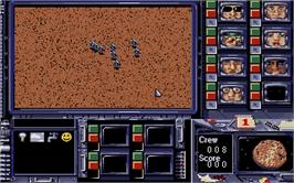 In game image of Deadline on the Atari ST.