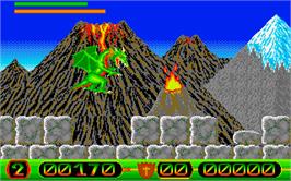 In game image of Dragon Lord on the Atari ST.