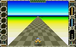 In game image of Eliminator on the Atari ST.