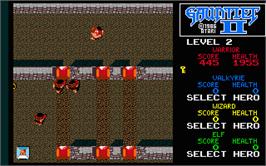 In game image of Gauntlet II on the Atari ST.