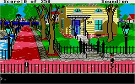 In game image of Gold Rush on the Atari ST.