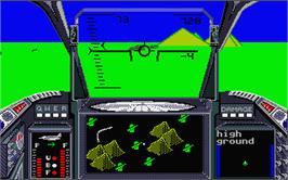 In game image of High Roller on the Atari ST.