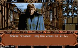 In game image of Ishar 3: The Seven Gates of Infinity on the Atari ST.
