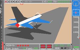 In game image of Jet on the Atari ST.