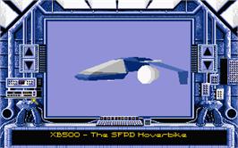 In game image of Killing Cloud on the Atari ST.