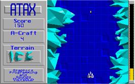 In game image of Klax on the Atari ST.