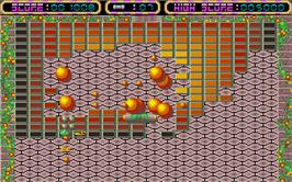 In game image of Krypton Egg on the Atari ST.