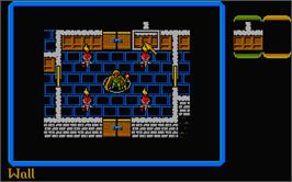 In game image of Lords of Chaos on the Atari ST.