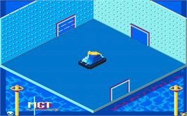 In game image of Magnetik Tank on the Atari ST.