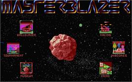 In game image of Master Blazer on the Atari ST.