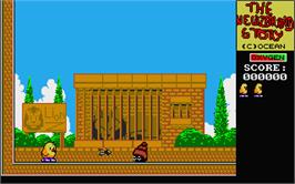 In game image of New Zealand Story on the Atari ST.