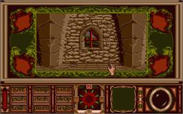 In game image of Obitus on the Atari ST.