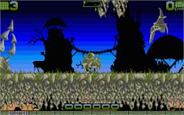 In game image of Ork on the Atari ST.