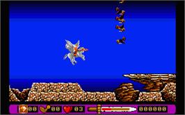 In game image of Pegasus on the Atari ST.