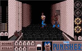 In game image of Punisher, The on the Atari ST.