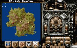 In game image of Realms on the Atari ST.