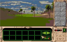 In game image of Robinson's Requiem on the Atari ST.