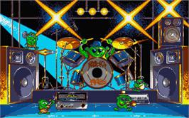 In game image of Rock 'n Roll on the Atari ST.