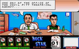 In game image of Rock Star Ate my Hamster on the Atari ST.