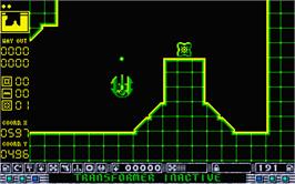 In game image of Rotor on the Atari ST.
