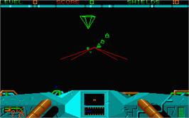 In game image of Sky Chase on the Atari ST.