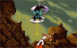 In game image of Space Ace on the Atari ST.
