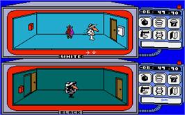 In game image of Spy vs. Spy on the Atari ST.