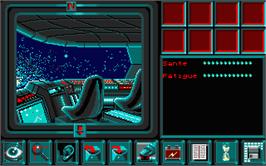 In game image of Star Trap on the Atari ST.